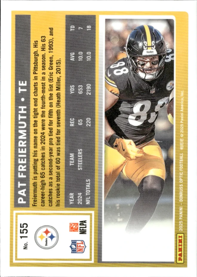 Pat Freiermuth card back