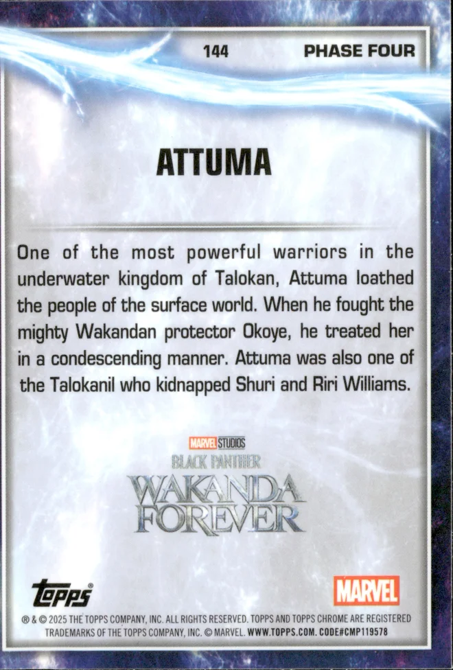Attuma card back