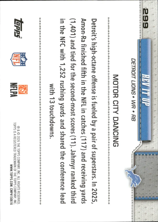 Rev It Up card back