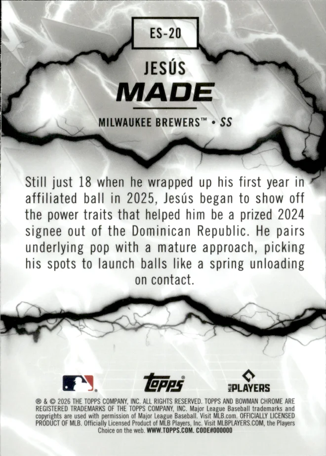Jesús Made card back