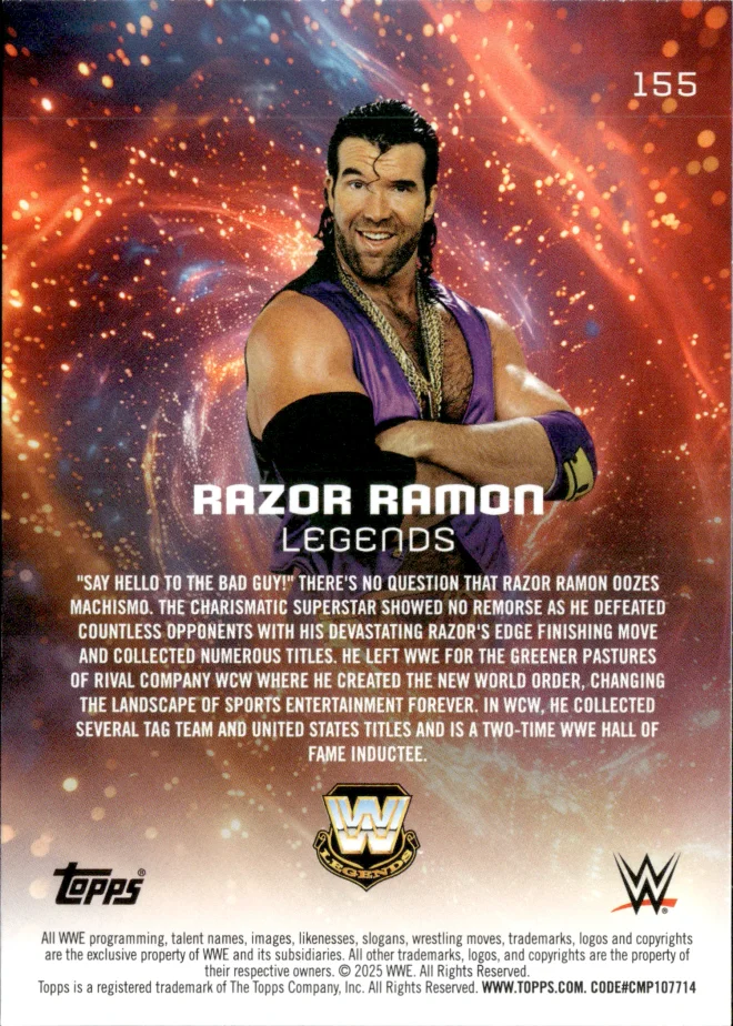 Razor Ramon card back
