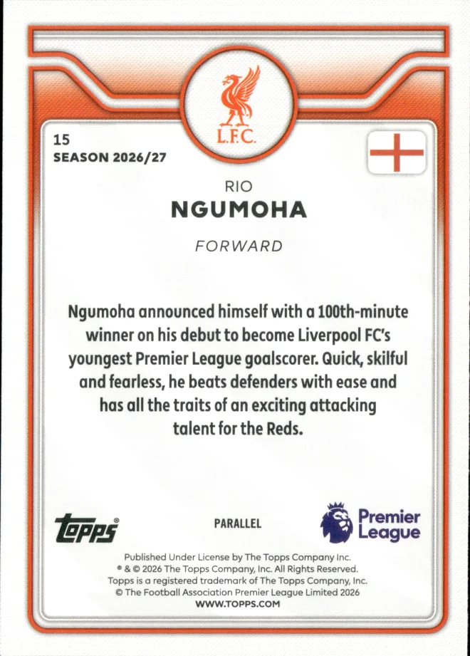 Rio Ngumoha card back