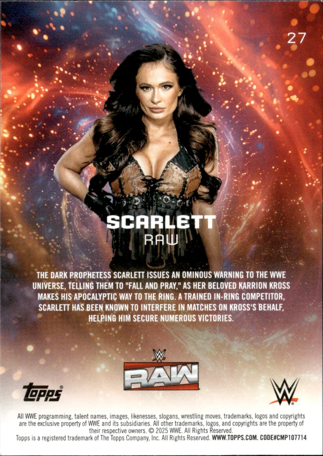 Scarlett card back