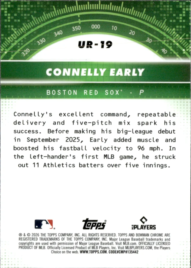 Connelly Early card back