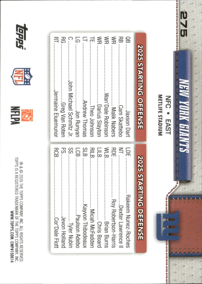 Card 9 card back