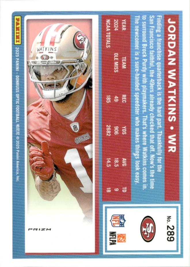 Jordan Watkins card back