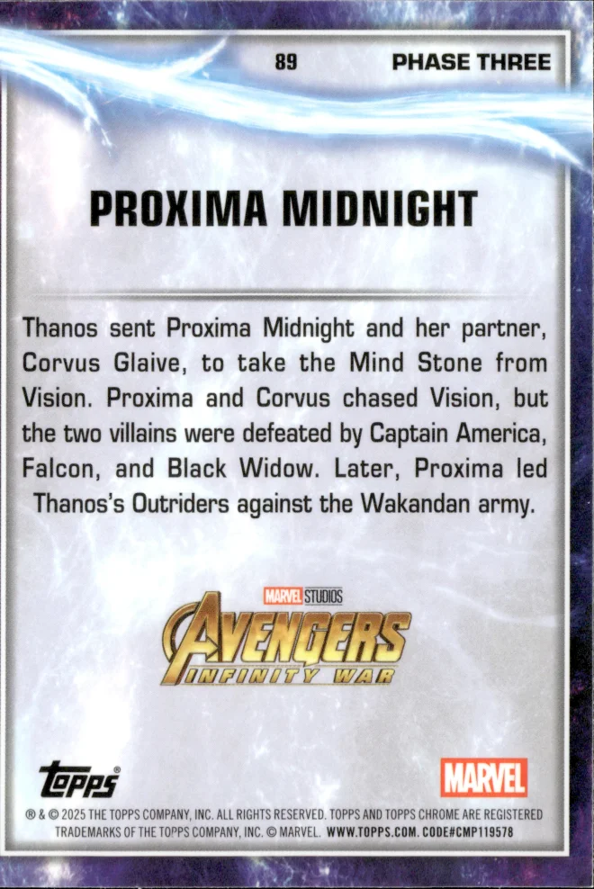 Proxima Midnight card back
