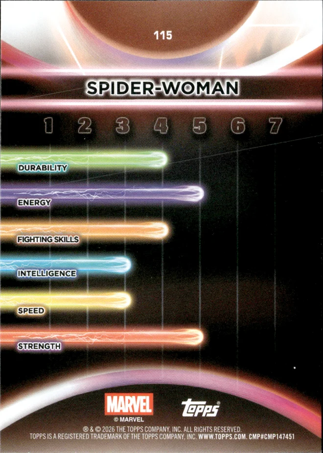 Spider-Woman card back