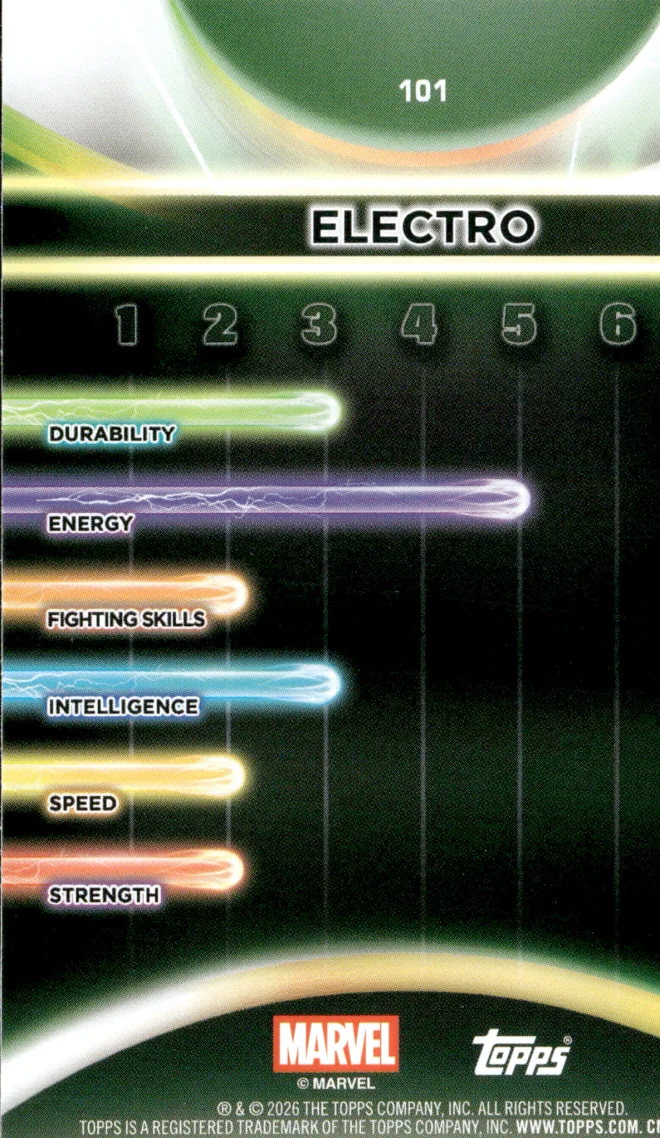 Electro card back
