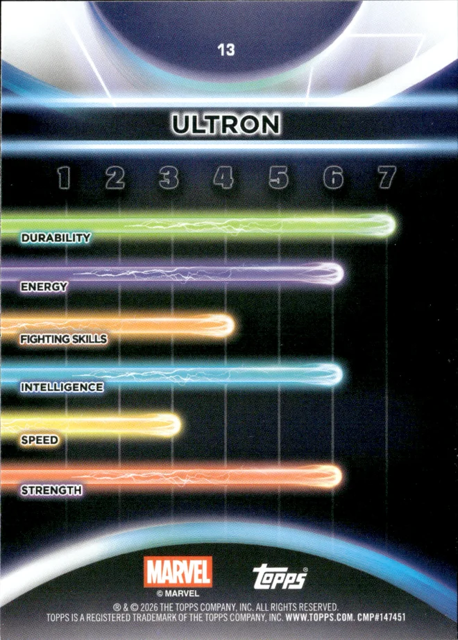 Ultron card back