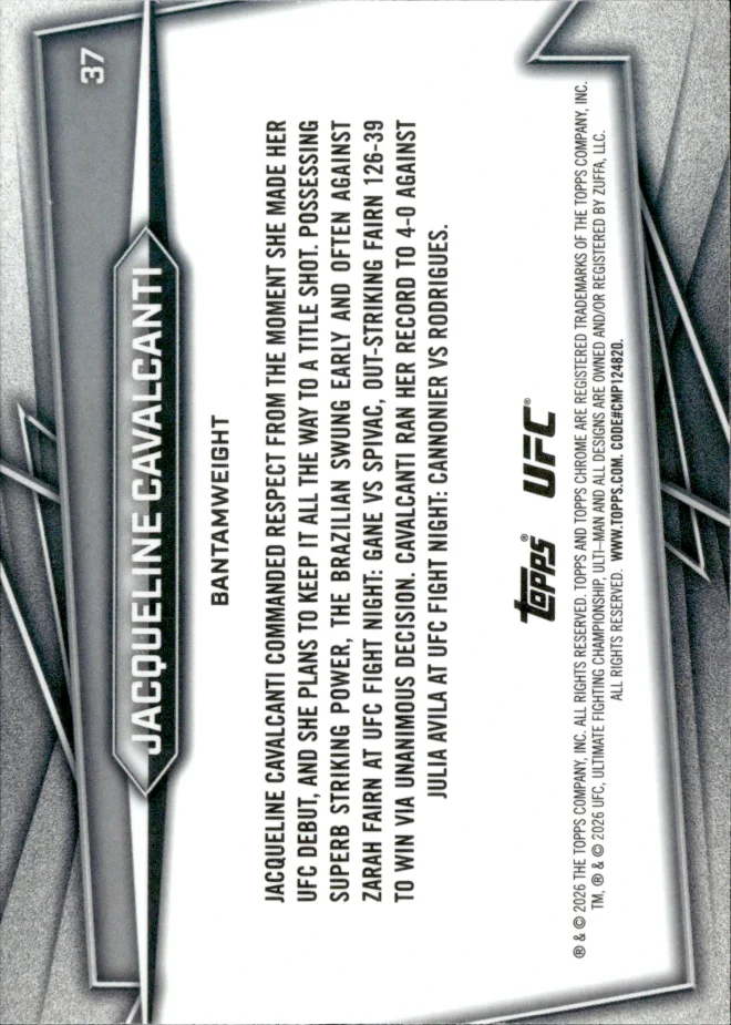 Jacqueline Cavalcanti card back