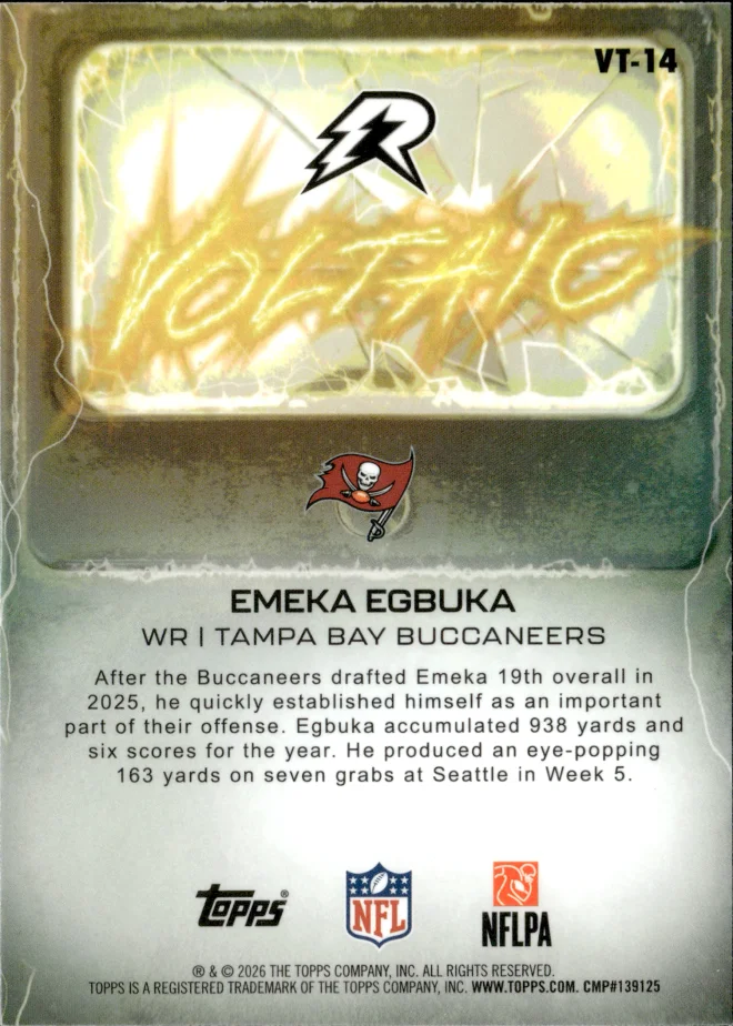 Emeka Egbuka card back