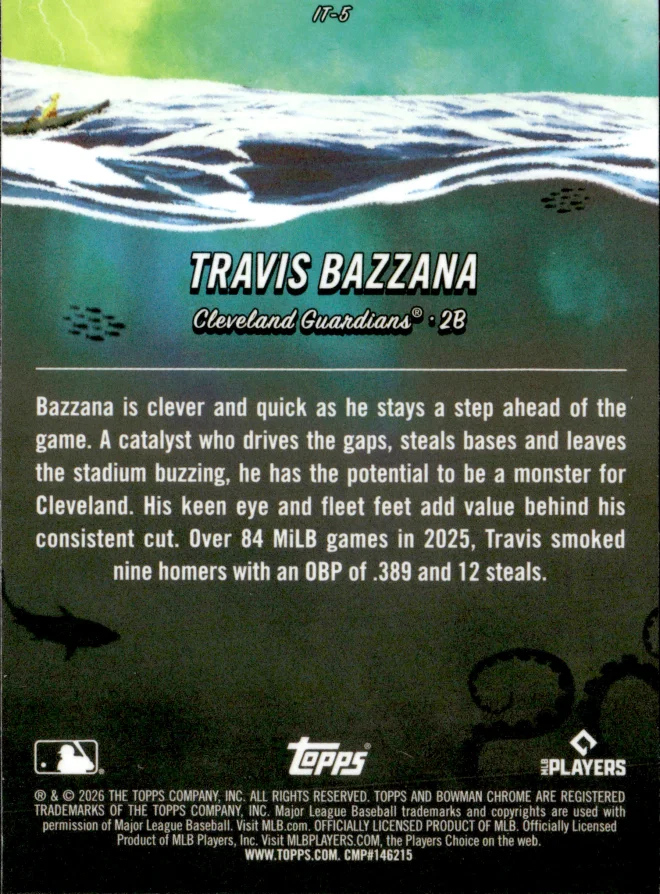 Travis Bazzana card back