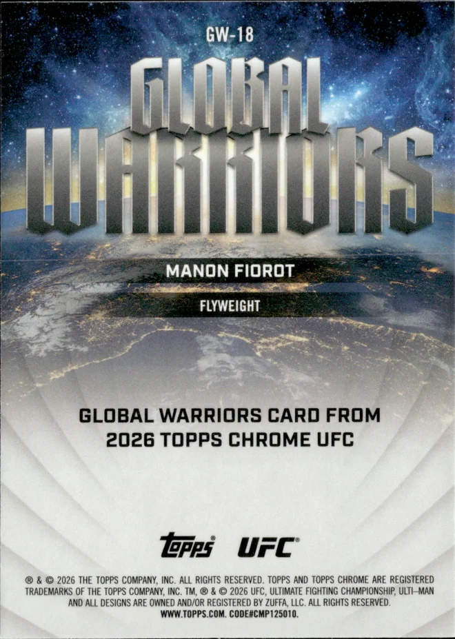 Manon Fiorot card back