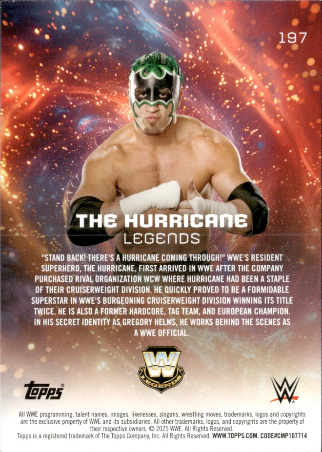 The Hurricane card back