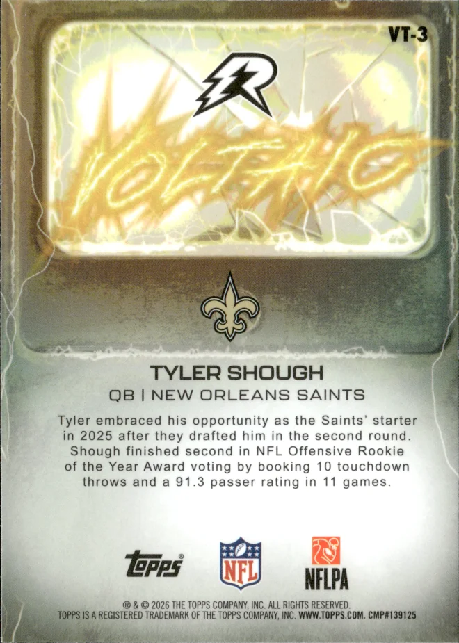 Tyler Shough card back