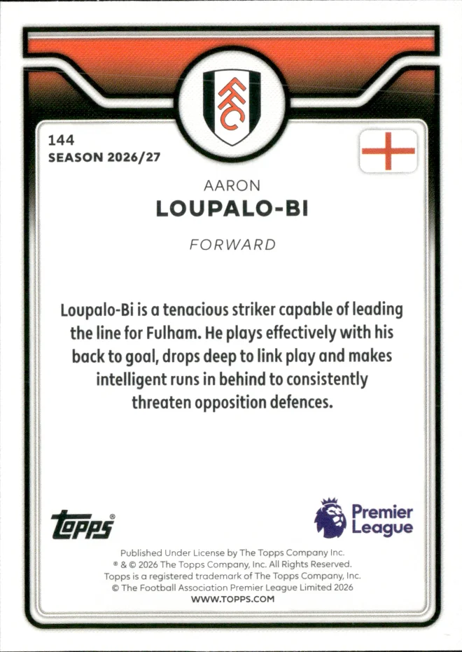 Aaron Loupalo-Bi card back