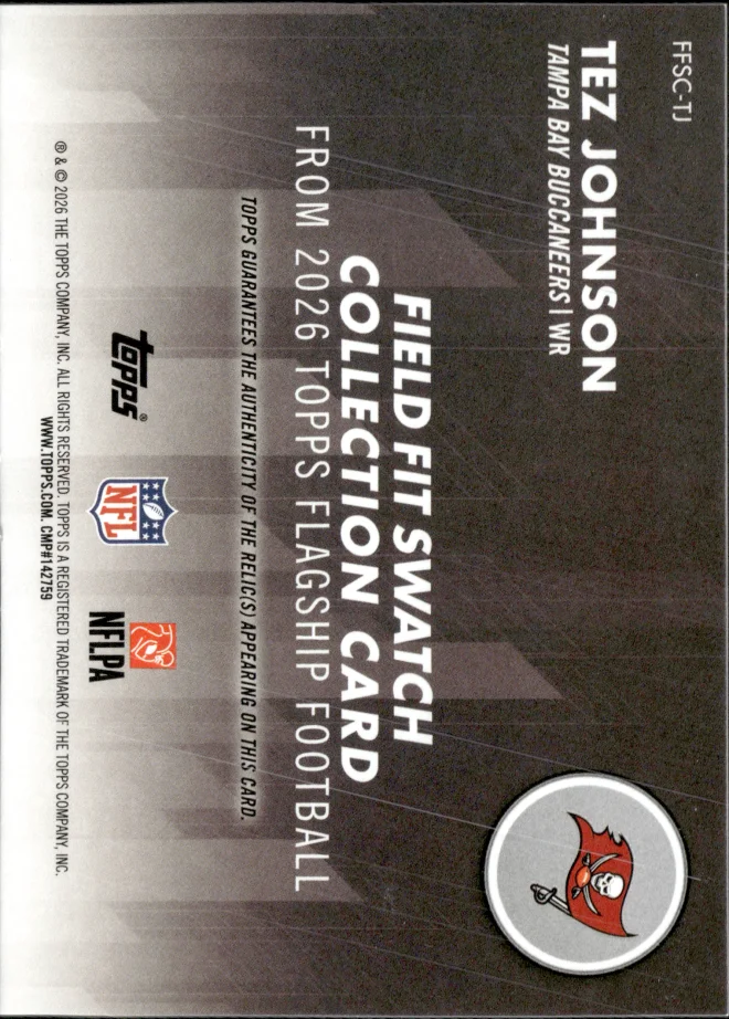 Tez Johnson card back