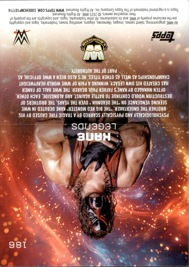 Kane card back