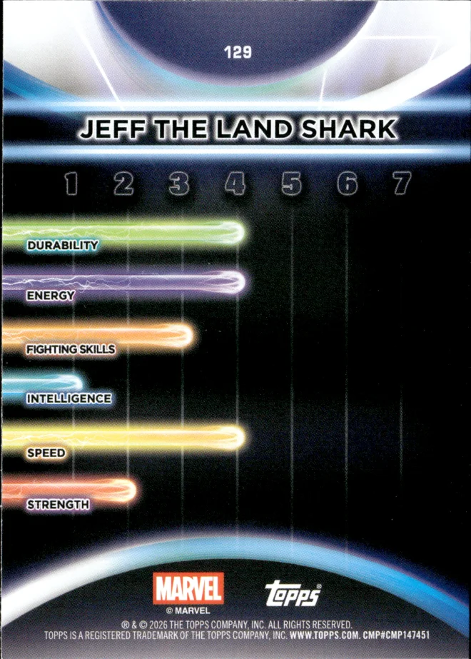 Jeff the Land Shark card back