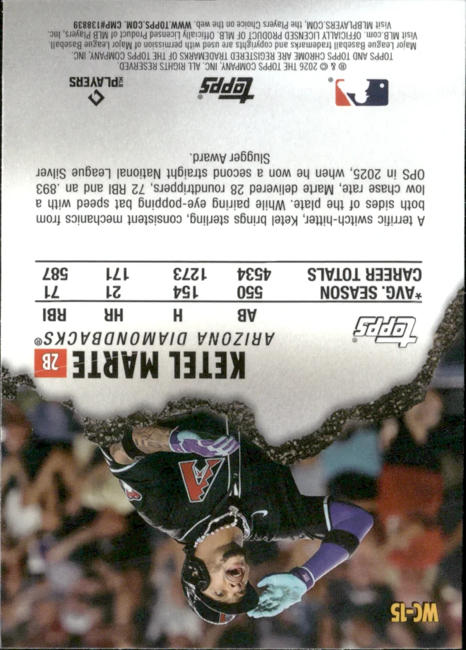 Ketel Marte card back