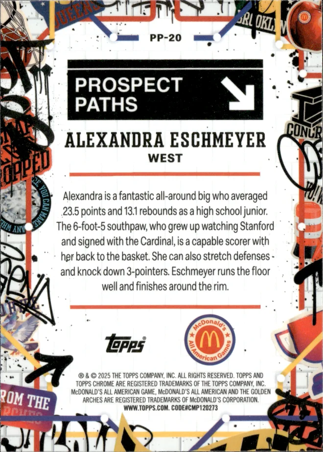 Alexandra Eschmeyer card back