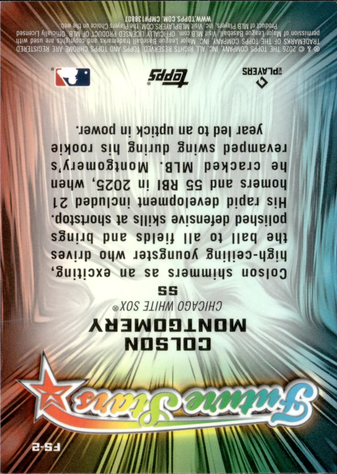 Colson Montgomery card back