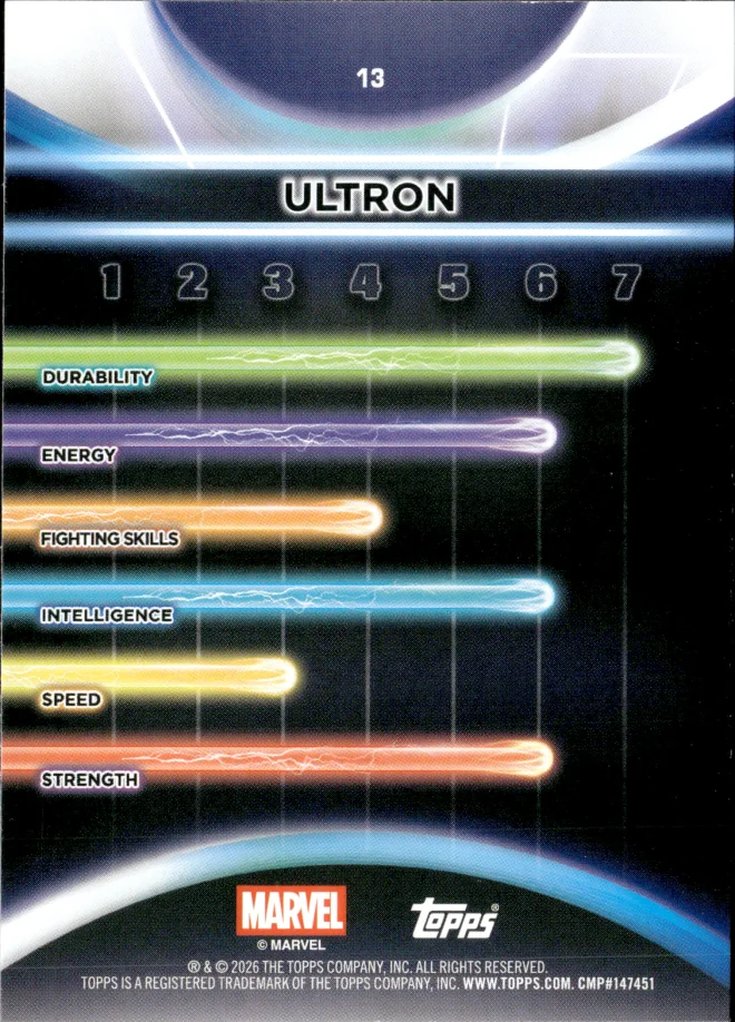 Ultron card back