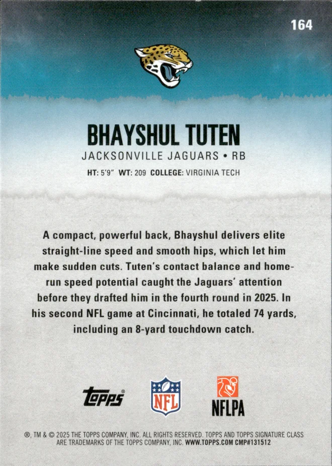 Bhayshul Tuten card back