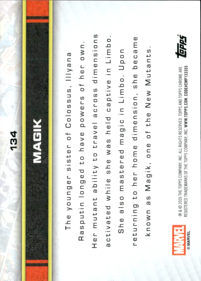 Magik card back