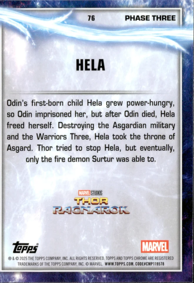 Hela card back