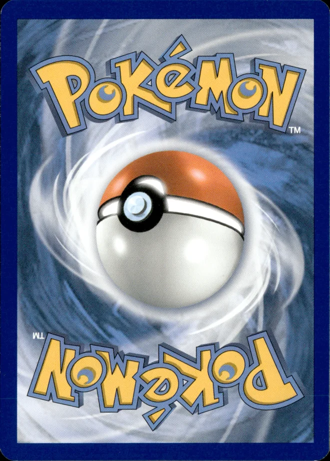 Basic Fire Energy card back