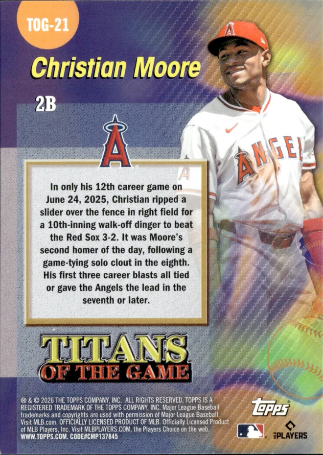 Christian Moore card back