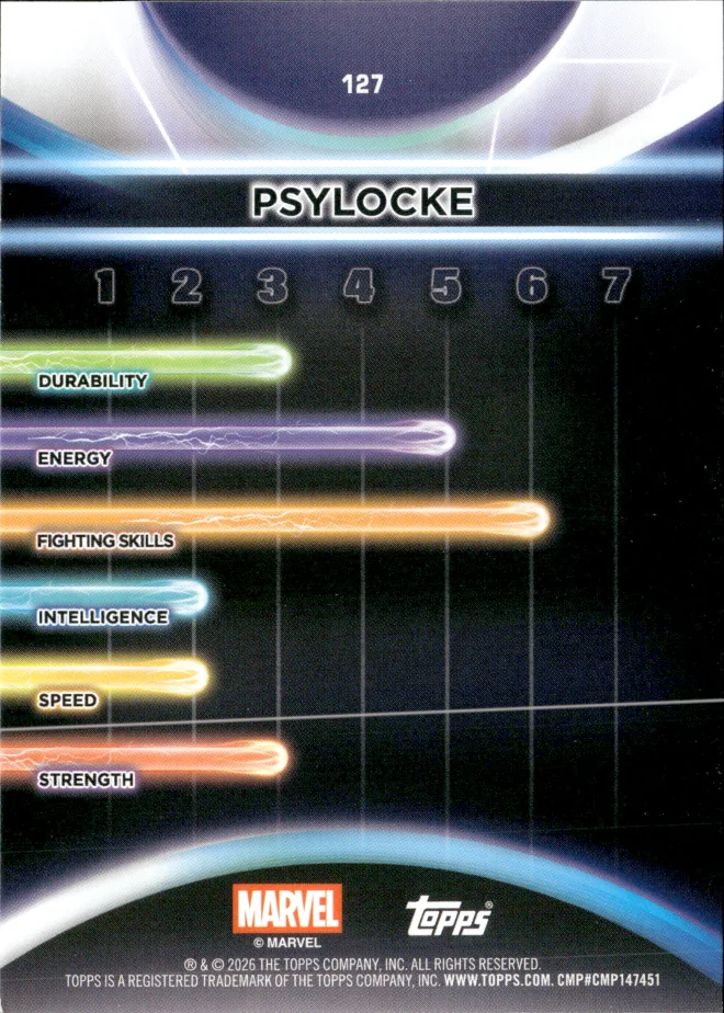 Psylocke card back