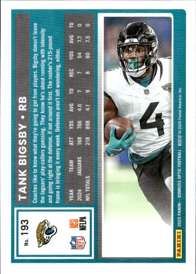 Tank Bigsby card back