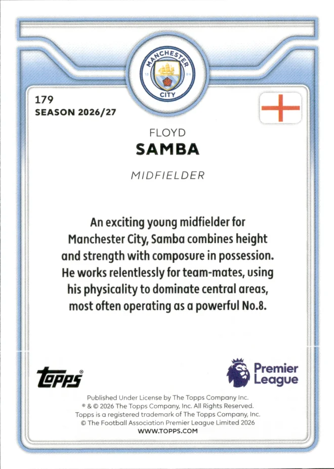 Floyd Samba card back