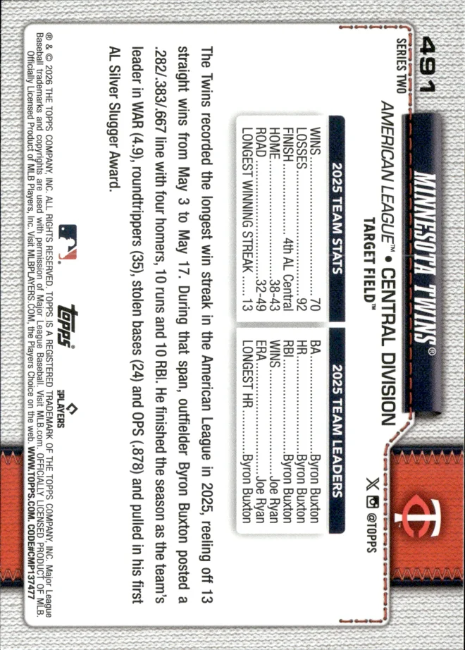 Card 5 card back