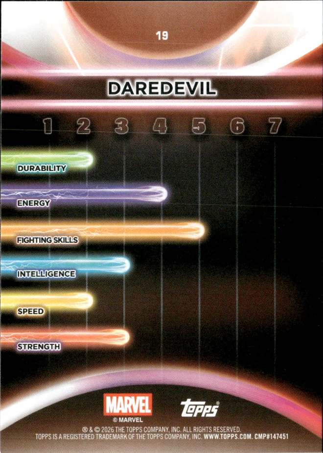 Daredevil card back