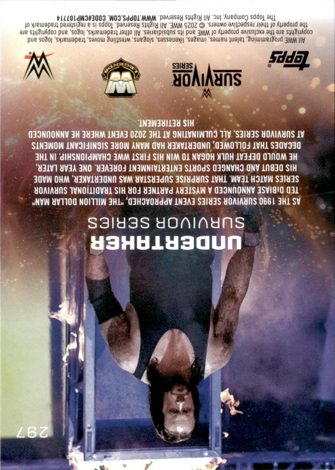 Undertaker card back