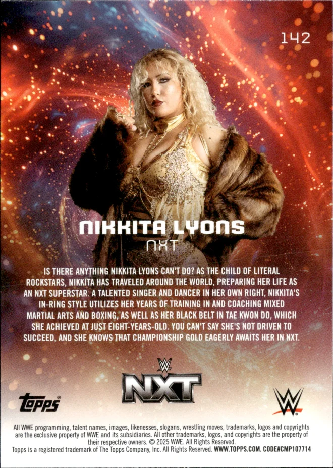 Nikkita Lyons card back