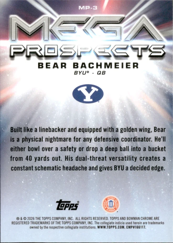 Bear Bachmeier card back