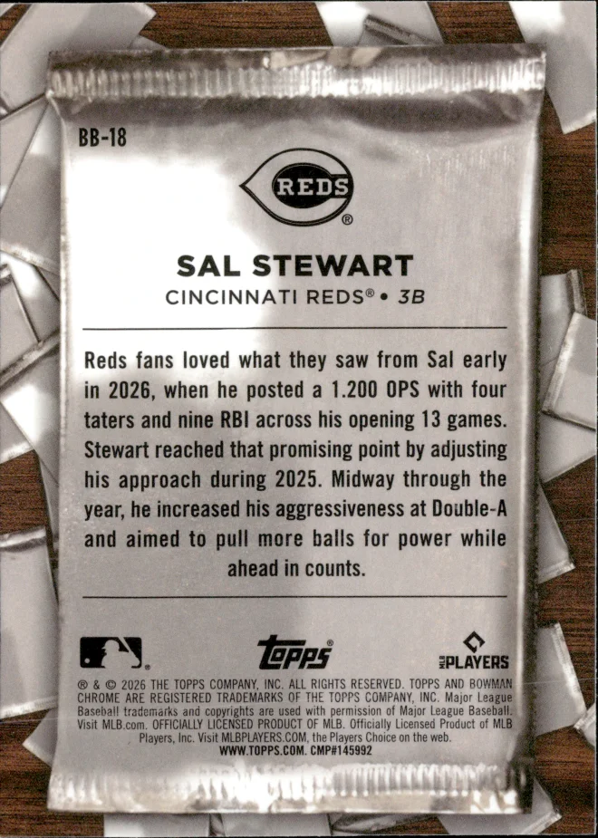 Sal Stewart card back