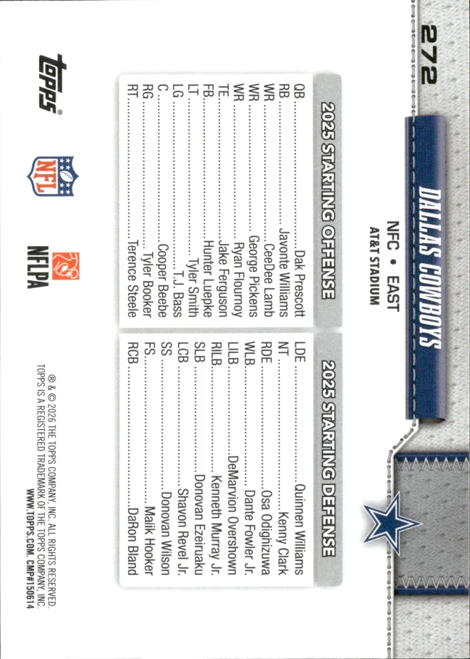 Card 4 card back