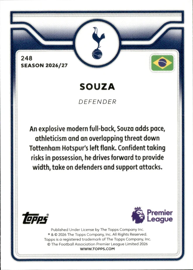 Souza card back