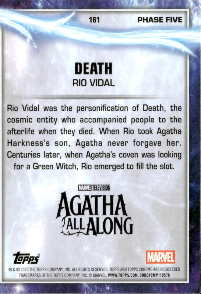 Rio Vidal card back