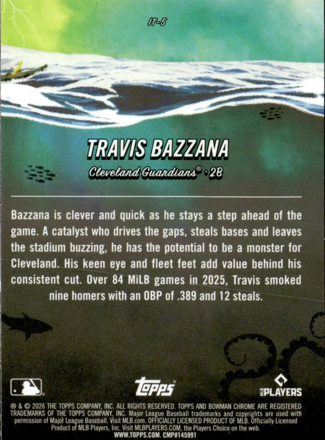 Travis Bazzana card back