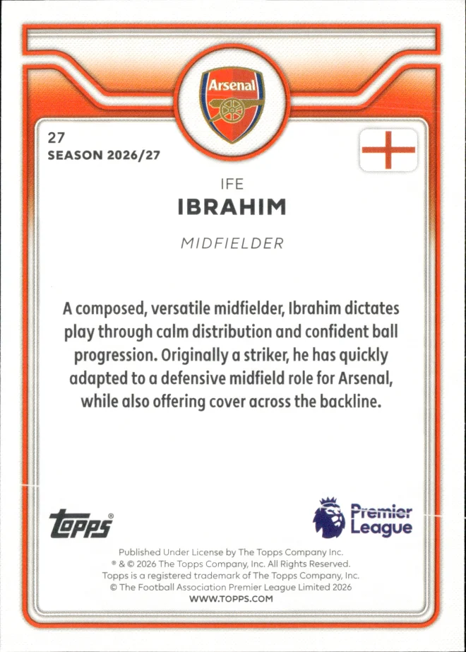Ife Ibrahim card back