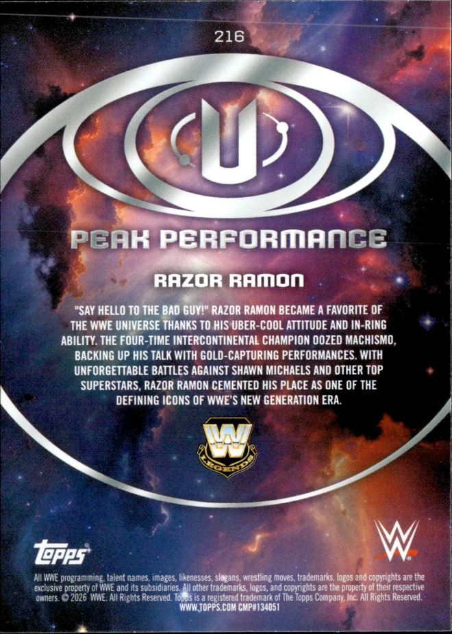 Razor Ramon card back
