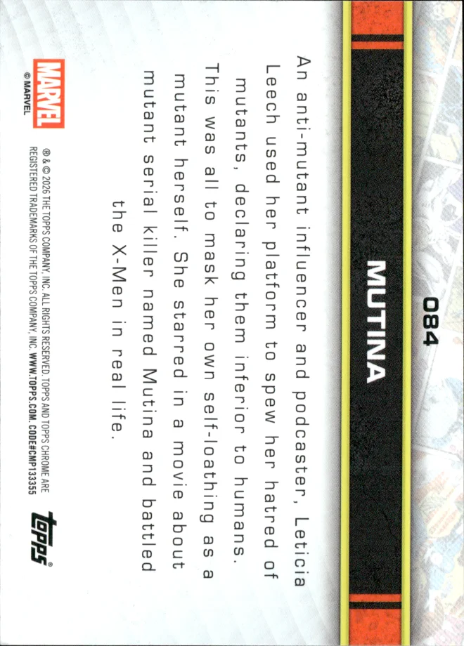 Mutina card back