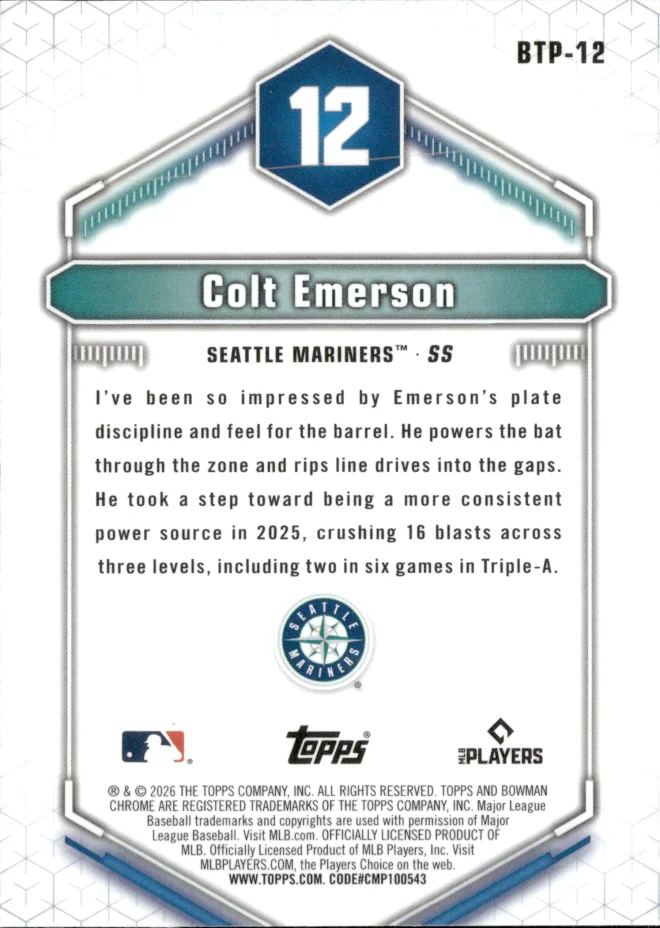 Colt Emerson card back